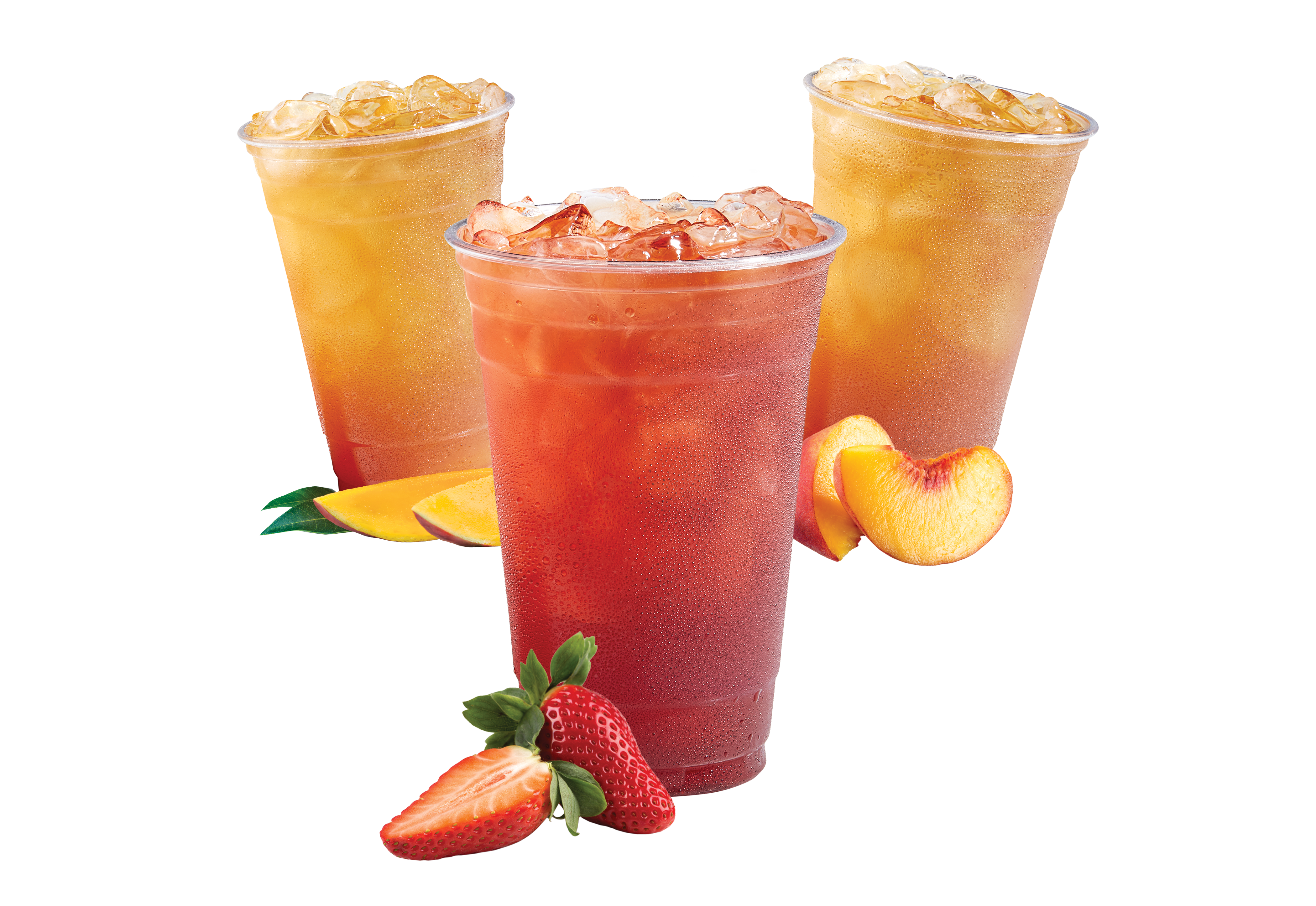 Media for Southern Teas, Strawberry, Peach, Mango, and cucumber flavors. Available in 10/30/40 oz.